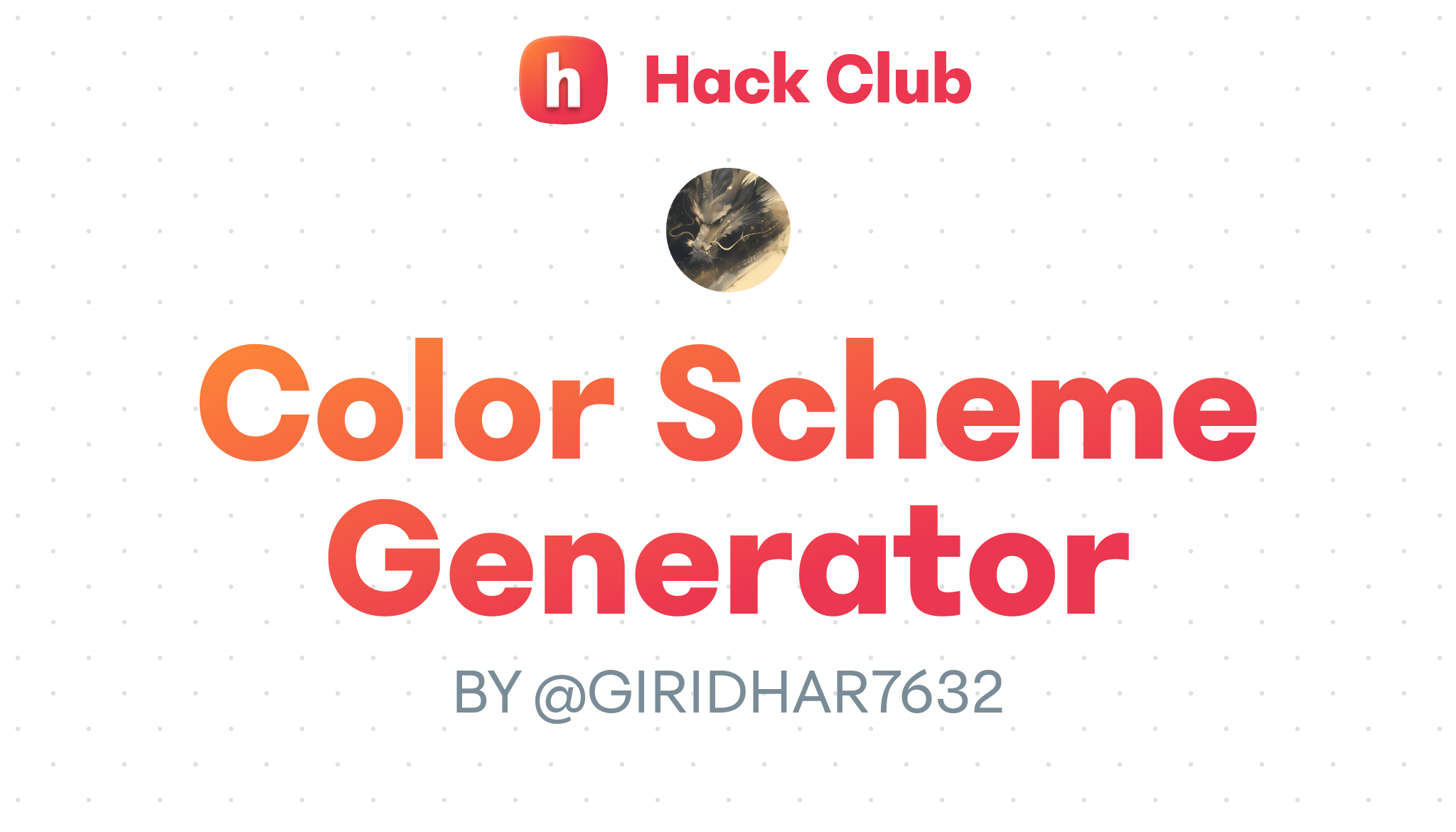 color-scheme-generator-hack-club